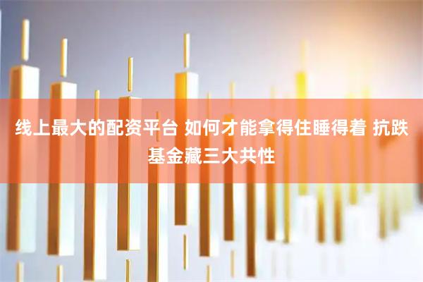 线上最大的配资平台 如何才能拿得住睡得着 抗跌基金藏三大共性